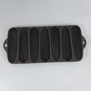 1920's Wagner Ware Krusty Korn Kobs Cast Iron Corn Sticks Pan‎